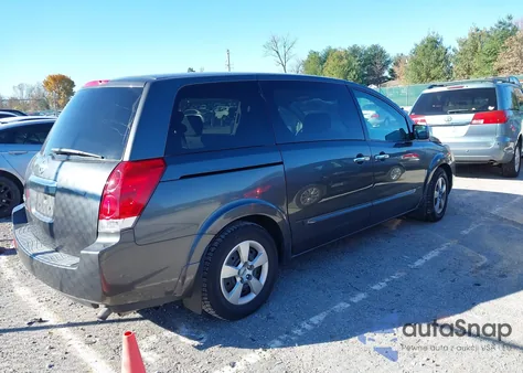 2007 Nissan Quest 3.5 from USA, damaged, VIN 5N1BV28U97N120479